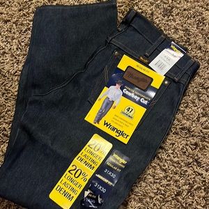 Wrangler Mens Regular fit Cowboy Cut Jeans